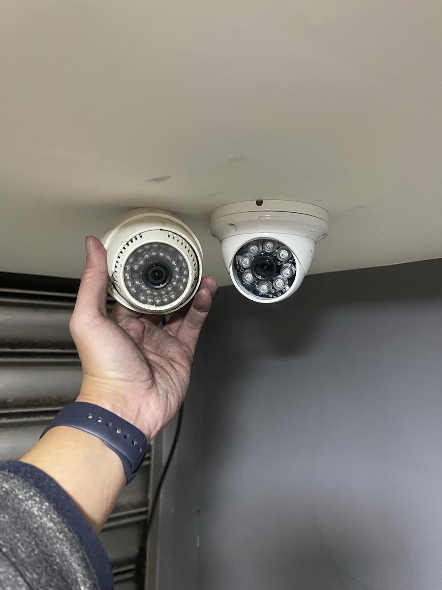 半球型攝影機新舊更換